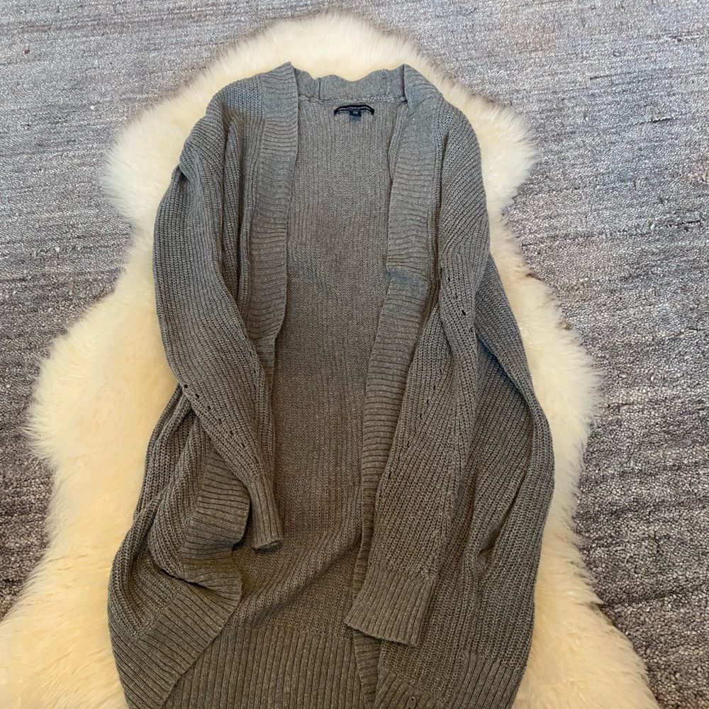 american eagle cocoon cardigan